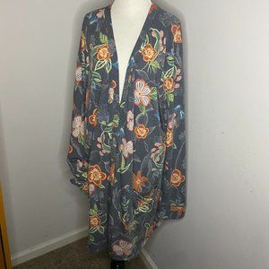 NWT Agnes & Dora Floral Print Essential Cardigan